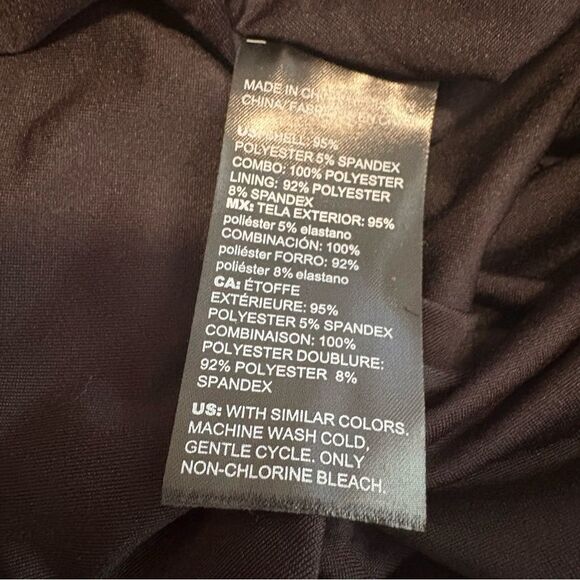 WHBM Black and White Starry Dress with Sheer Sleeves. NEW w/ Tags. Size XXSP. - Picture 11 of 15